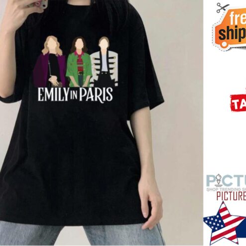 Emily In Paris Movie Sylvie Greatau Emily Cooper And Camille shirt
