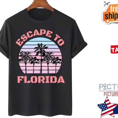 Escape To Florida Sunset shirt