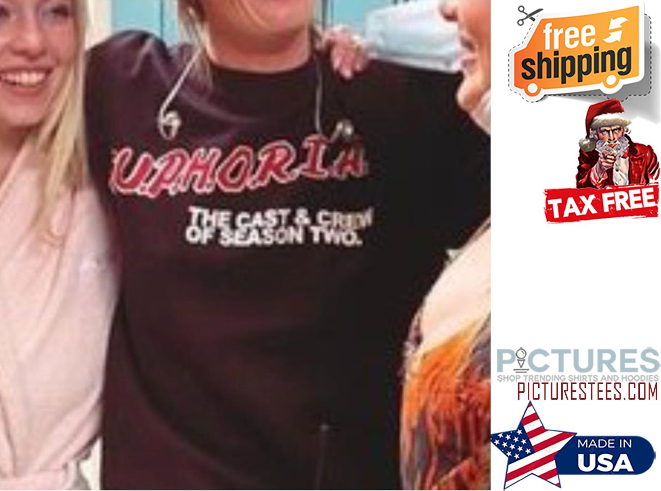 EUPHORIA the cast and crew of season two shirt