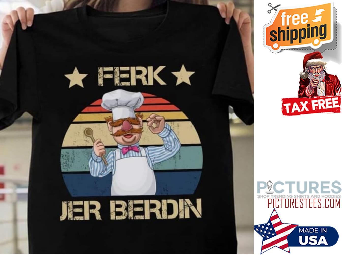 Ferk Jer Berdin sunset vintage shirt