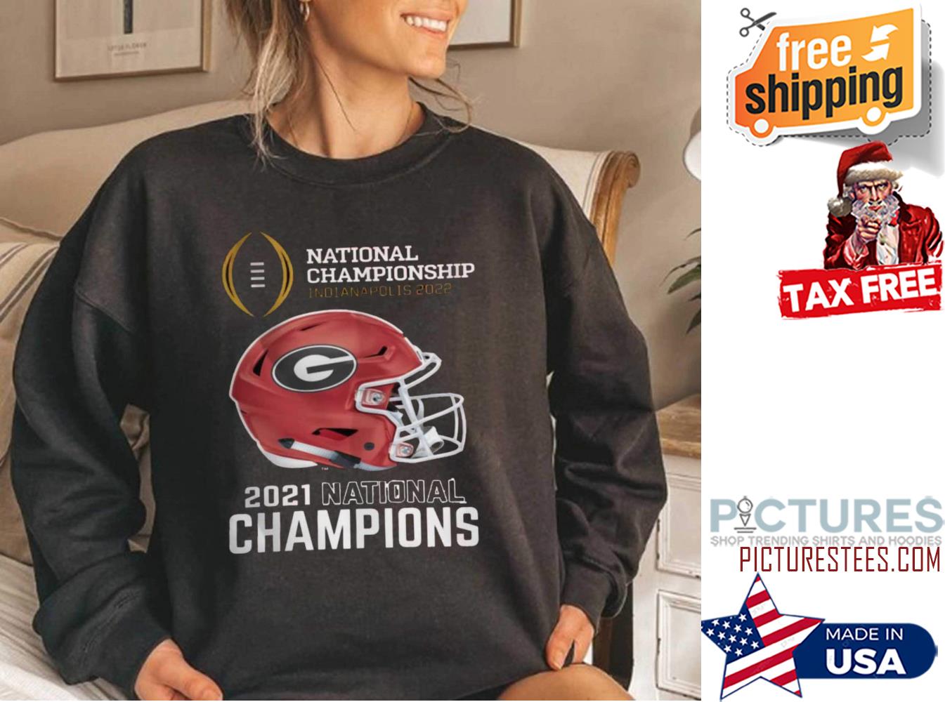 Georgia Bulldogs 2021 National Championship Sweatshirt