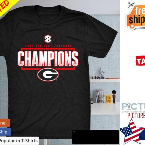 Georgia Bulldogs 2021 SEC East Football Champions shirt