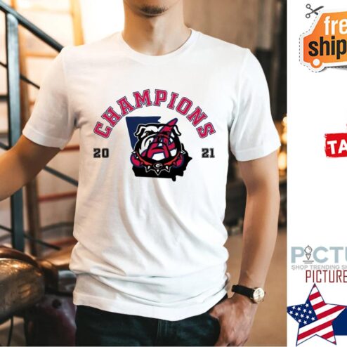 Georgia Bulldogs & Atlanta Braves Celebration National Championship shirt