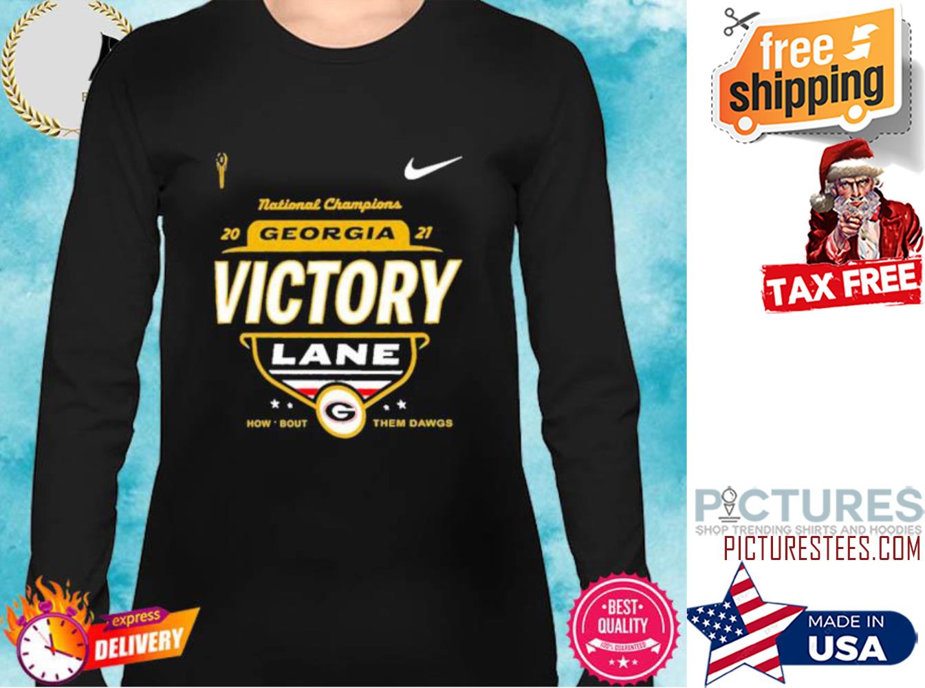 Georgia Bulldogs national championship longsleeve