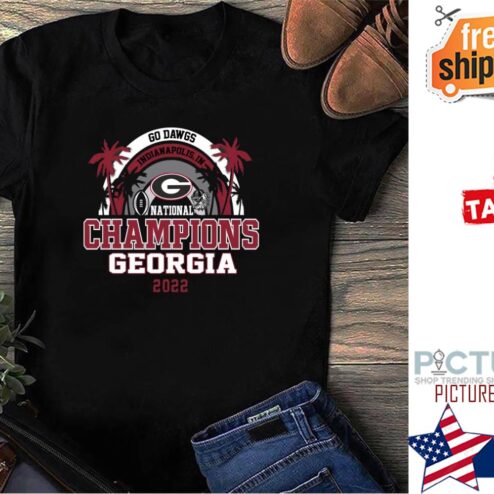 Go Dawgs National Champions 2022 Georgia Football Shirt