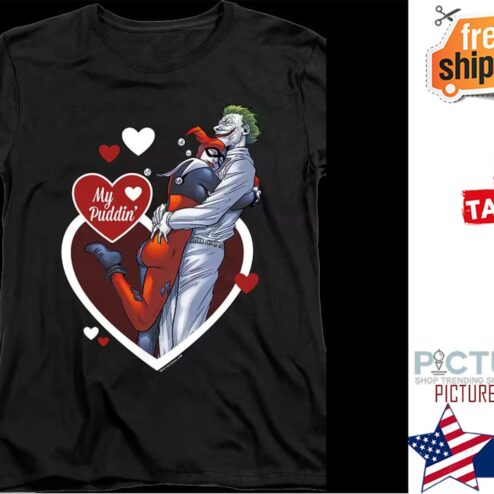Harley Quinn And The Joker My Puddin' Valentine's day shirt