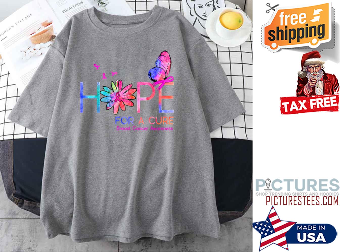 Hope Eor A Cure Breast Cancer Awareness shirt
