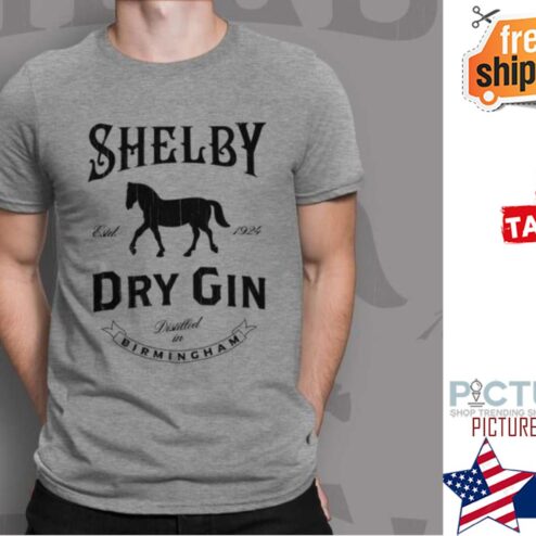 Horse Shelby EST 1924 Dry Gin shirt