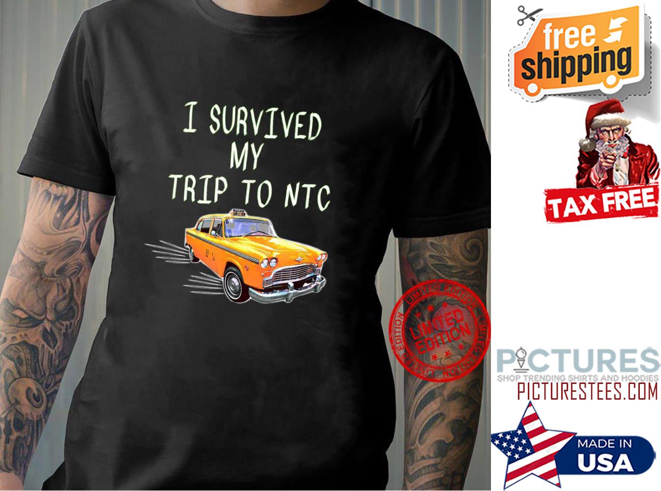 I survived my trip to nyc shirt