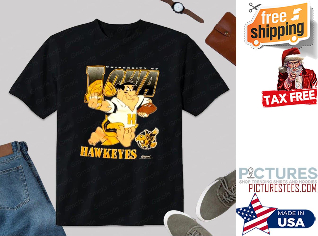 Iowa Hawkeyes Fred Flintstone Vintage shirt
