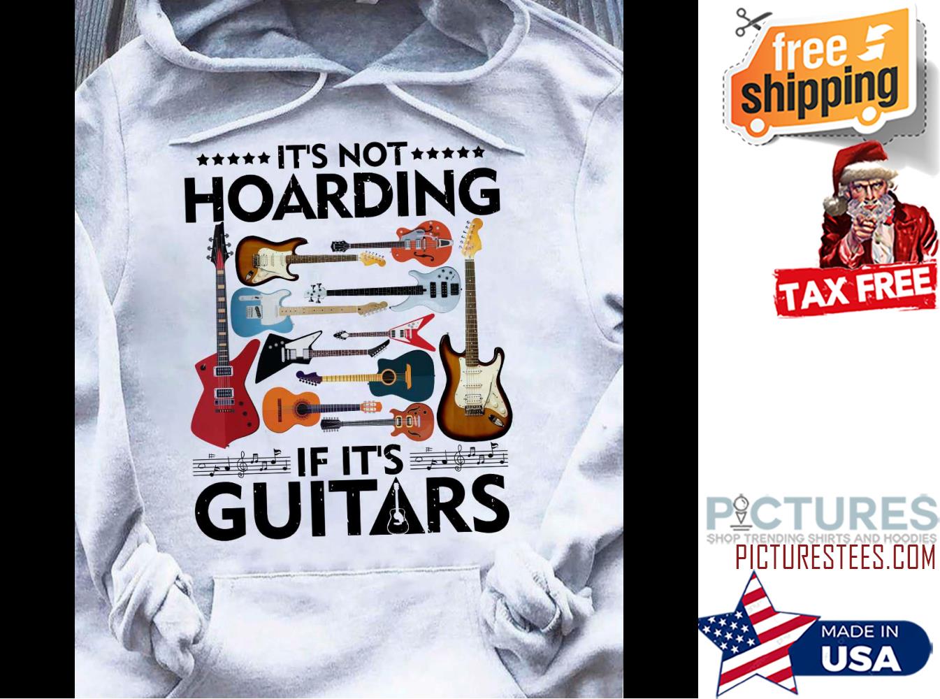 It's not hoarding if it's guitars shirt
