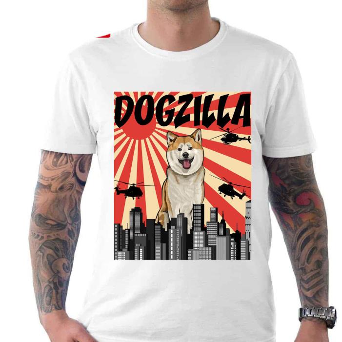 Japanese Dogzilla Akita shirt