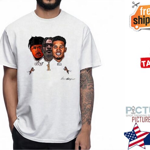 Joe Burrow Tres Amigos A’marr Chase T-Shirt