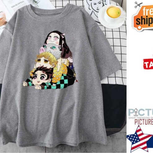 Kimetsu No Yaiba Tanjiro Tanjiroutengen Uzuidemon Slayer Anime Inosuke Hashibira Yaibanezuko shirt
