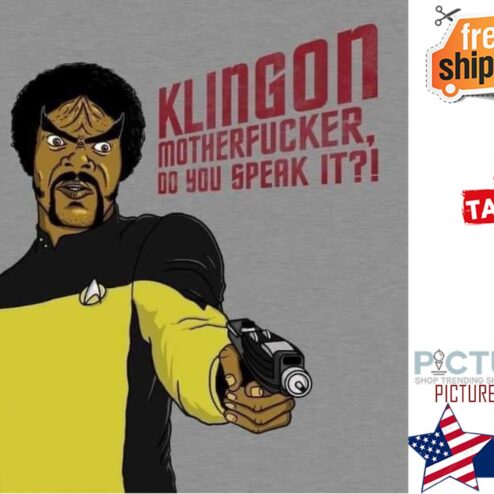 Klingon motherfucker do you speak it shirt