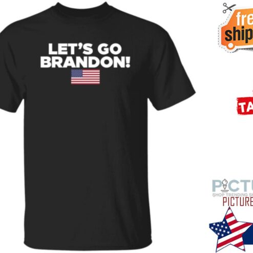 Let’s Go Brandon American flag shirt