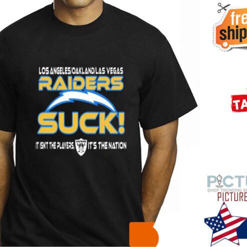 Los Angerless Oakland Las Vegas Raiders Suck shirt
