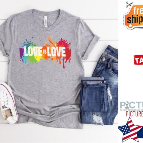 Love is Love LGBT Valentine's day shirt