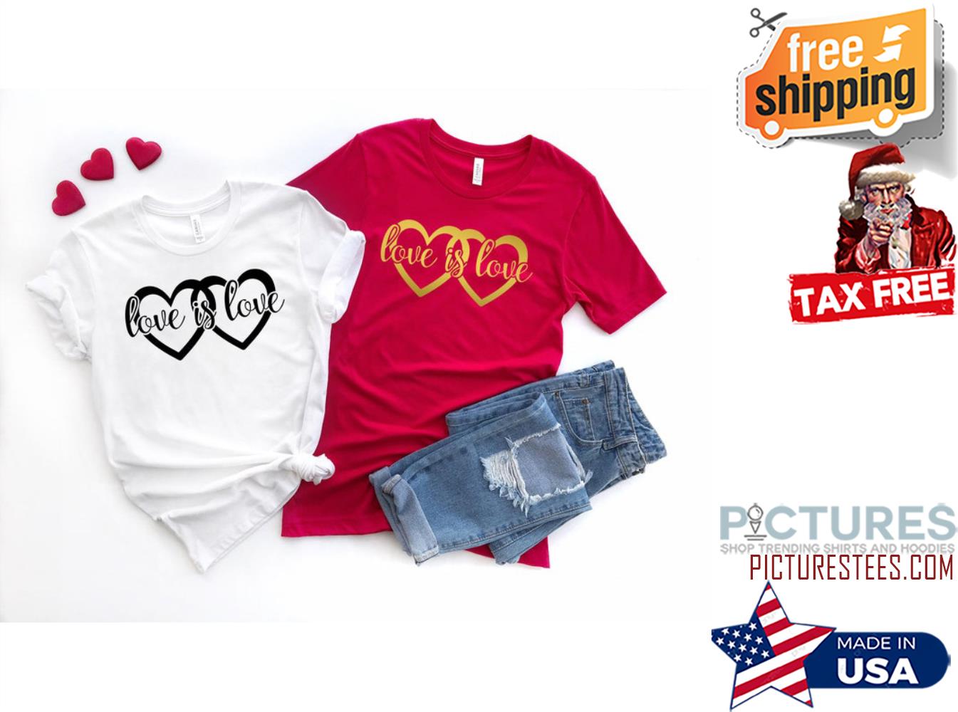 Love is Love Valentine's day shirt