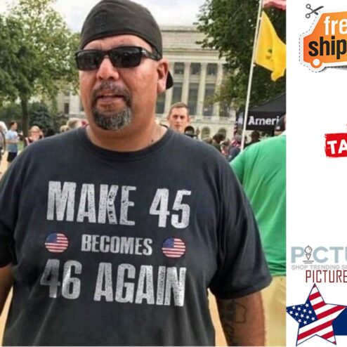 Make 45 becomes 46 again american flag vintage shirt