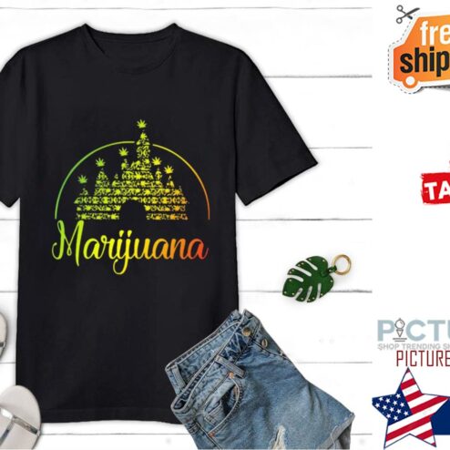 Marijuana Disney weed shirt