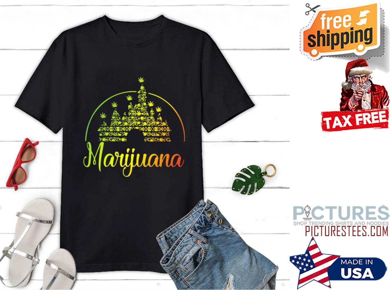 Marijuana Disney weed shirt