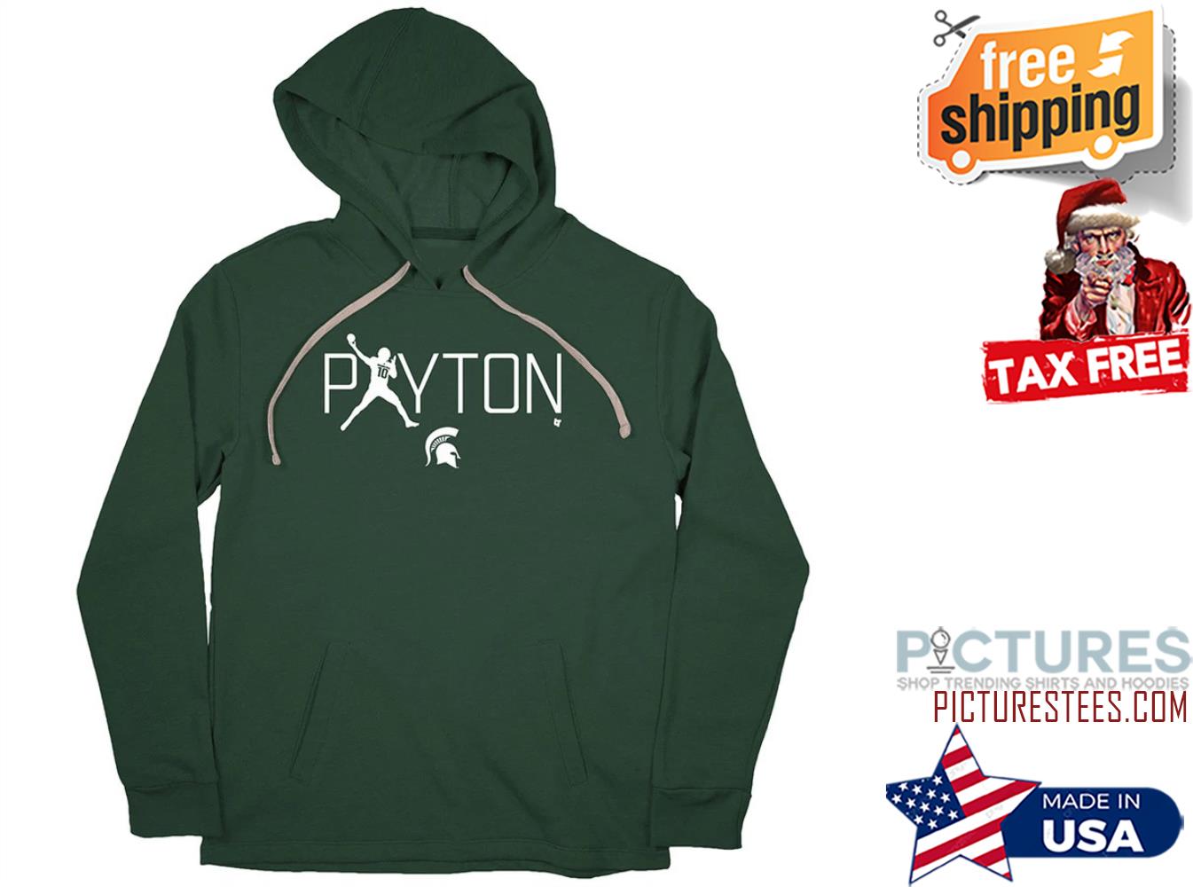 Michgan State's Payton Thorne hoodie