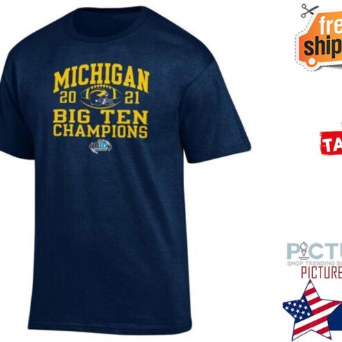 Michigan 2021 Big ten champions shirt
