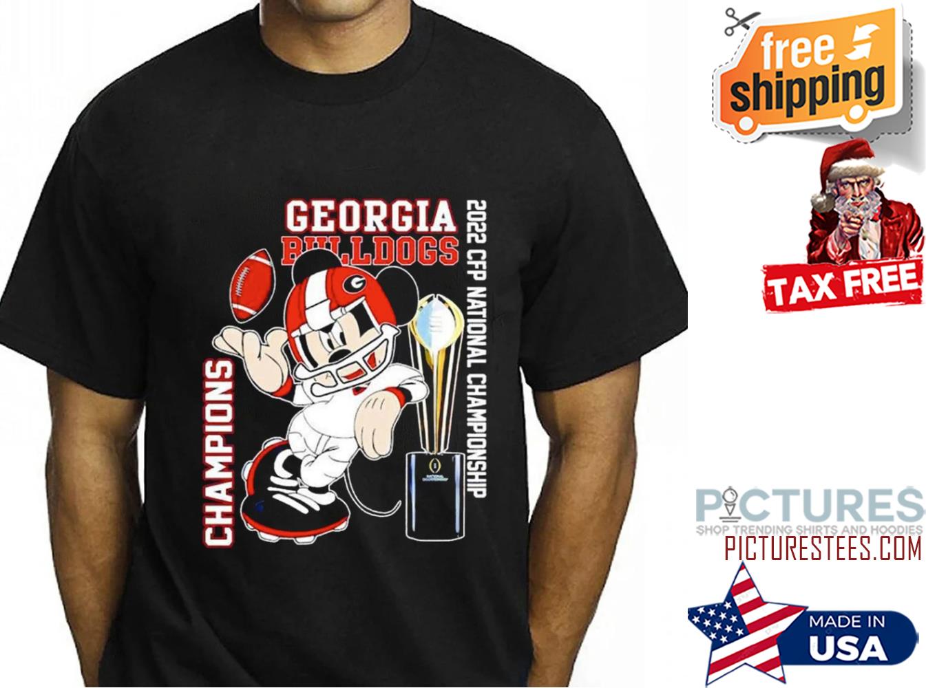 Georgia Bulldogs Wins 2022 CFP National Championship T-Shirt