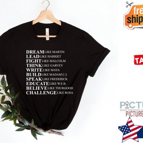 MLKDay Quote Dr Martin Luther King Jr Black History Shirt