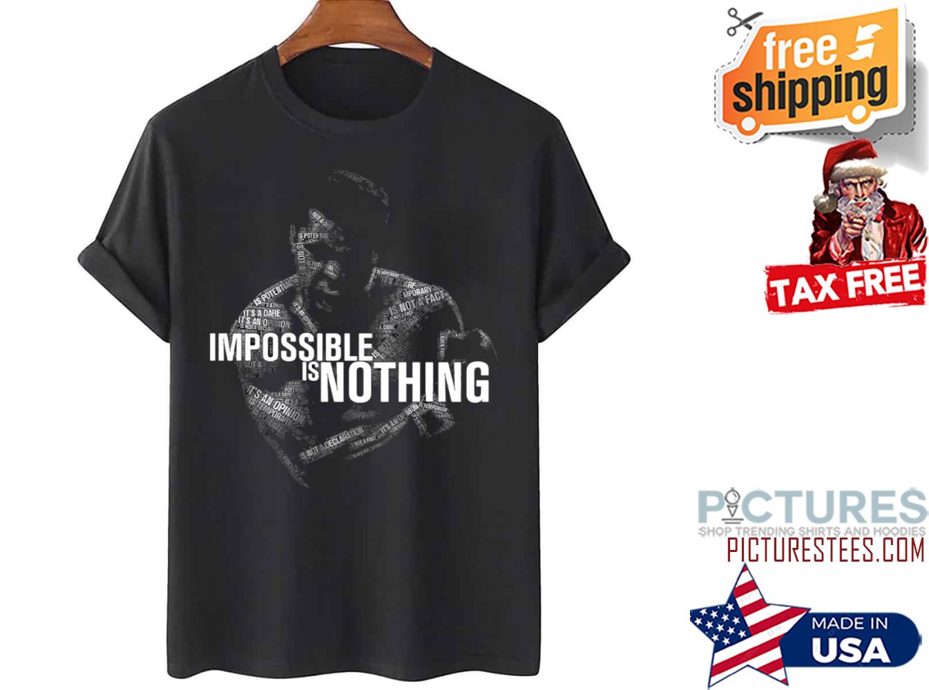 Muhammad Ali Impossible Is Nothing Long Sleeve T-Shirt