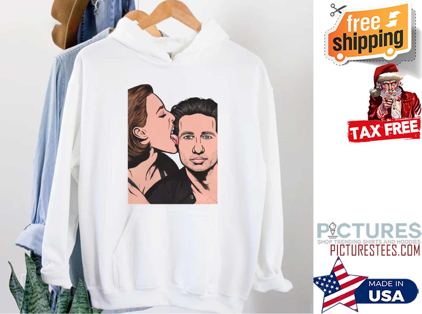 Mulder And Scully X Files hoodie
