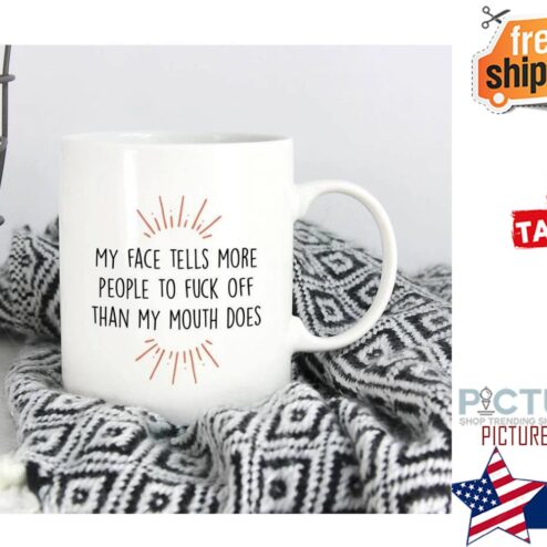 My face tells more people to fuck off than my mouth does mug