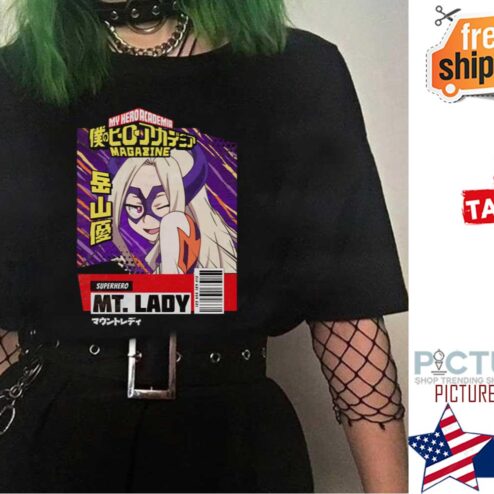 My Hero Academia Anime Mt. Lady shirt
