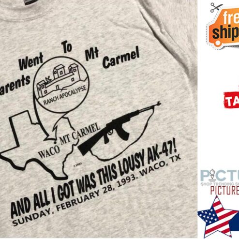 My went to parents mt carmel and all I got was this lousy AK 47 shirt