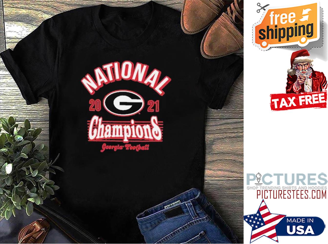 National Champions 2021 Georgia Football shirt