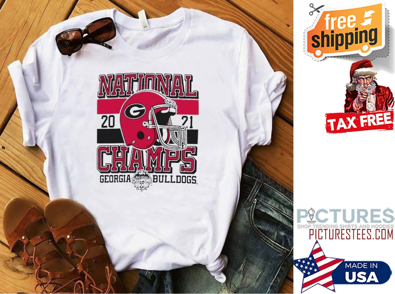 National Champs 2021 Georgia Bulldogs Winning Shirt