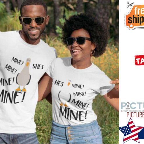 Nemo Mine Bird He Is Mine She Is Mine Honeymoon Valentine's day shirt