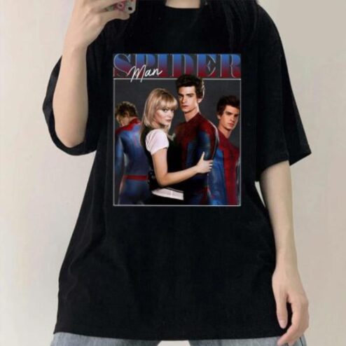 Andrew Garfield And Emma Spider-man Vintage shirt