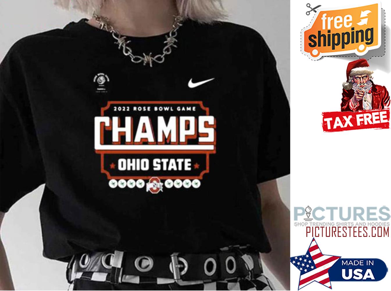 Ohio State Buckeyes 2022 Rose Bowl Game Champs shirt