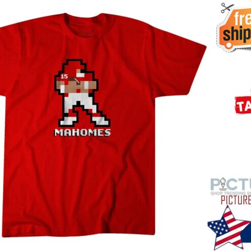 Patrick Mahomes retro 8-bit shirt