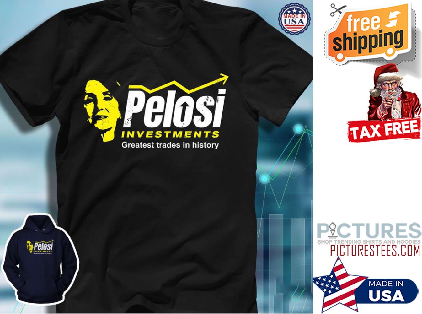 Pelosi ivestments Greatest trades in history shirt