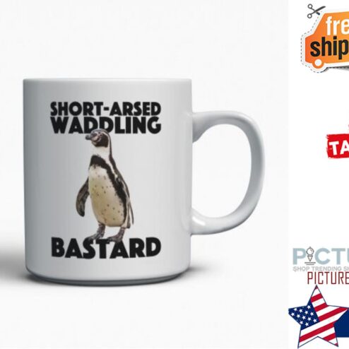 Penguin short arsed waddling bastard mug
