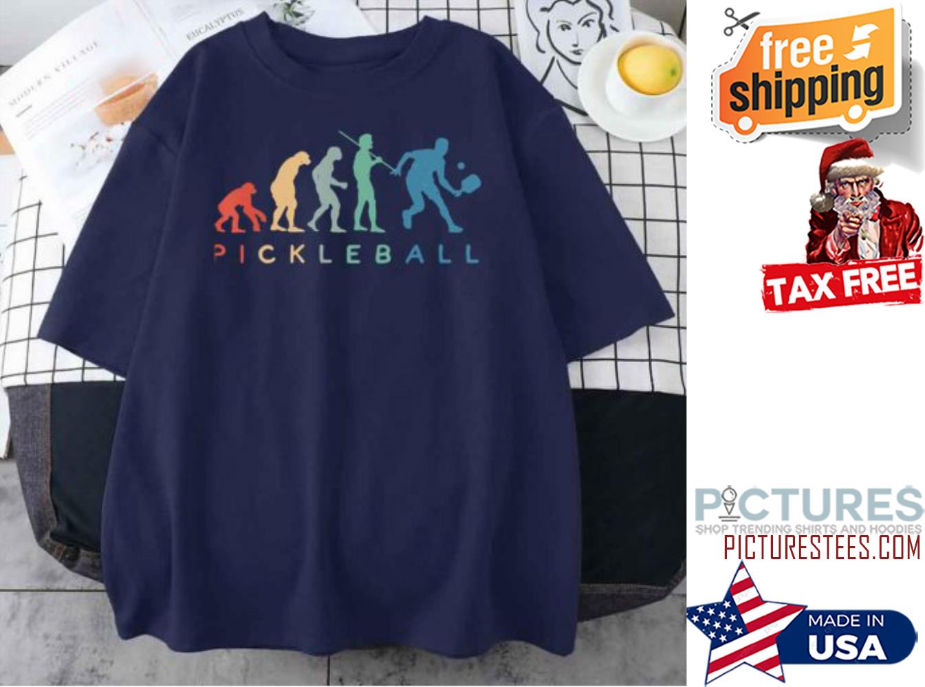 Pickleball Evolution Players Coach Dink Smash shirt