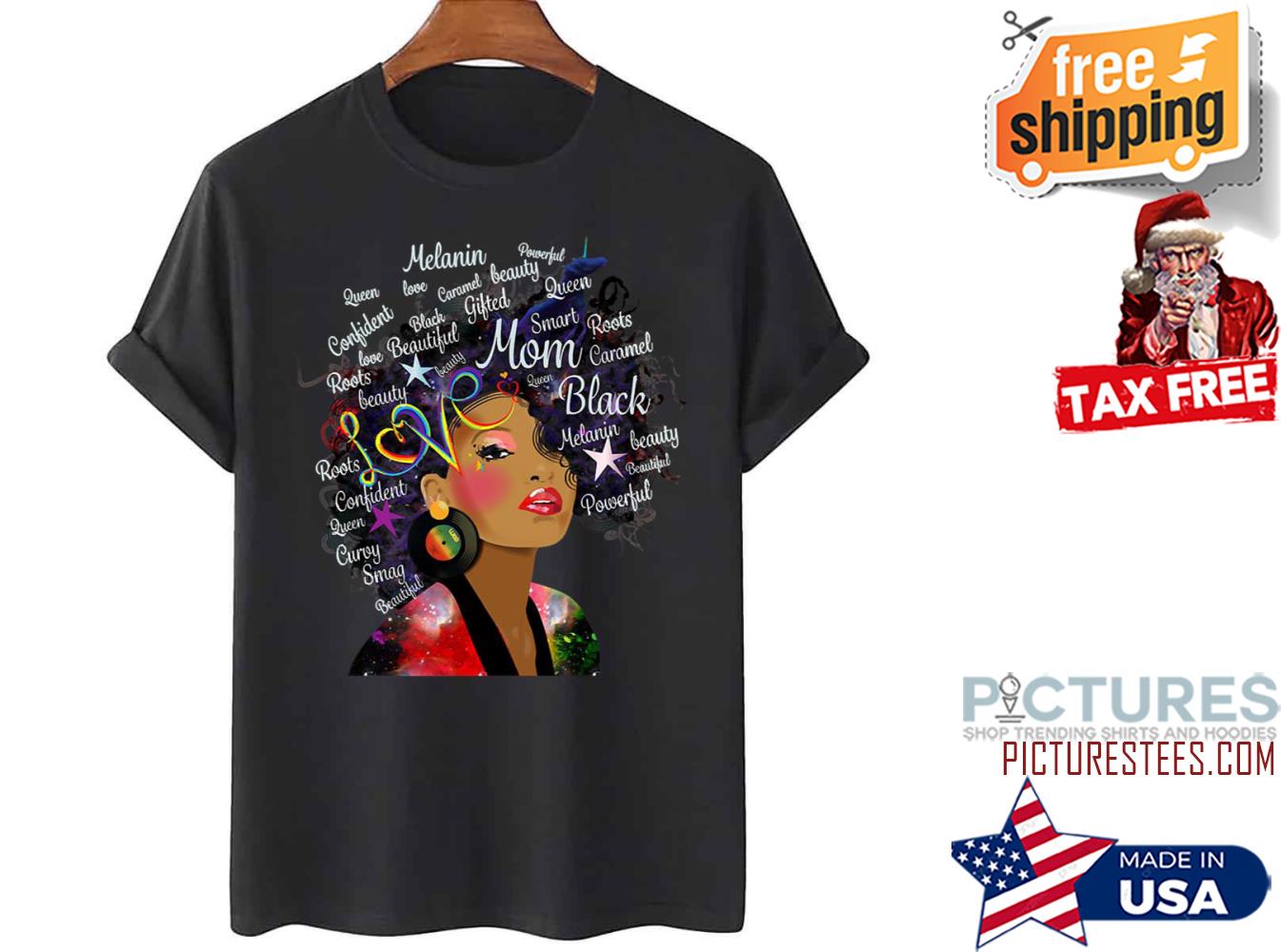 Pride Black History Month Afro Girl shirt