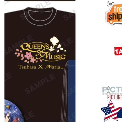 Queens of music Tsubasa X Maria shirt
