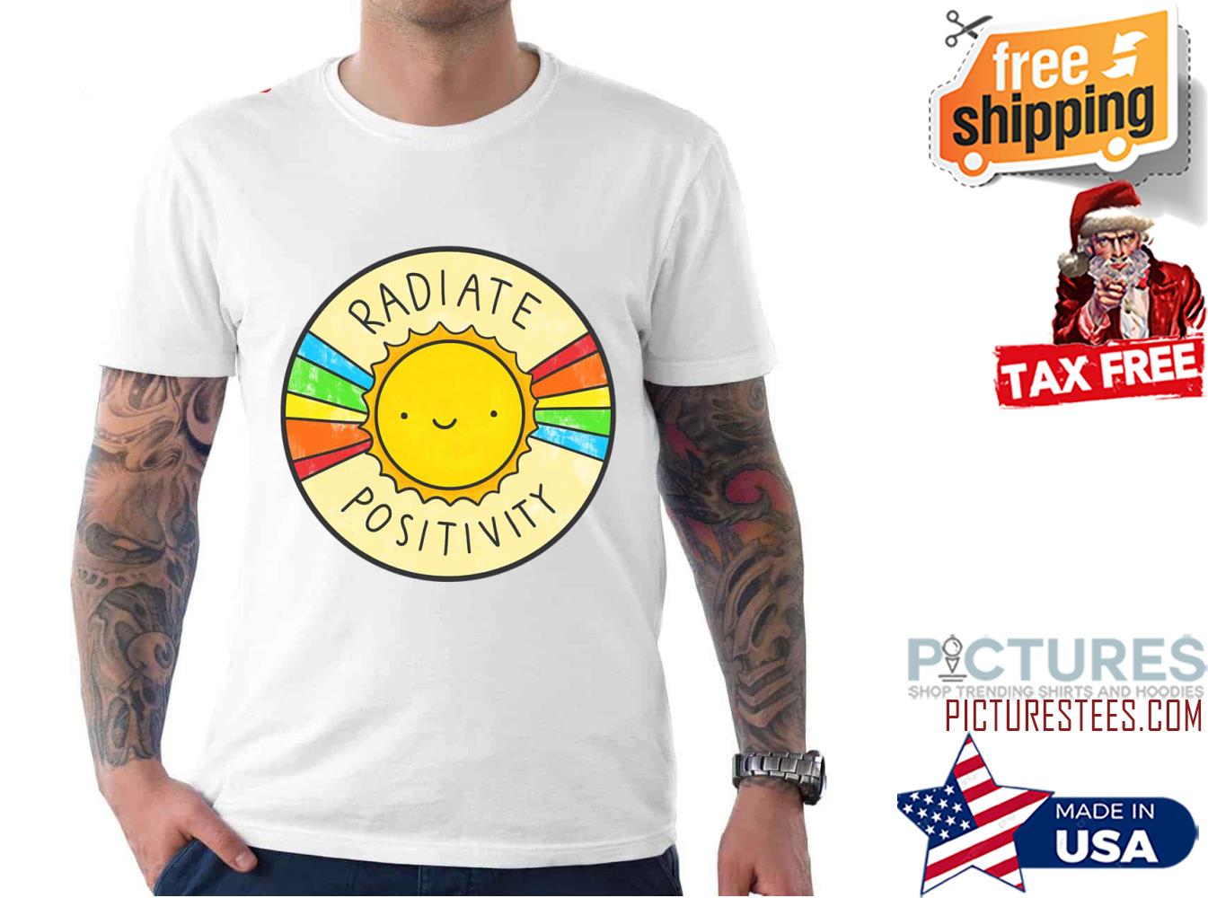 Radiate Positivity Smiley Sunny shirt