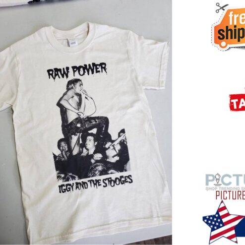 Raw Power iggy and the stooges shirt