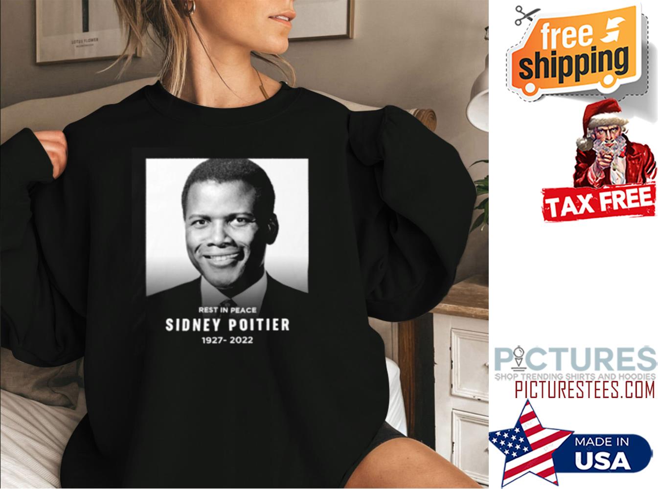 Rest In Peace Sidney Poitier Sweatshirt