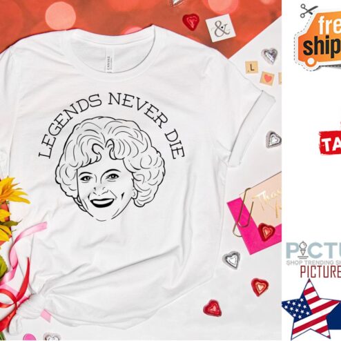 RIP Betty White Legends Never Die Shirt